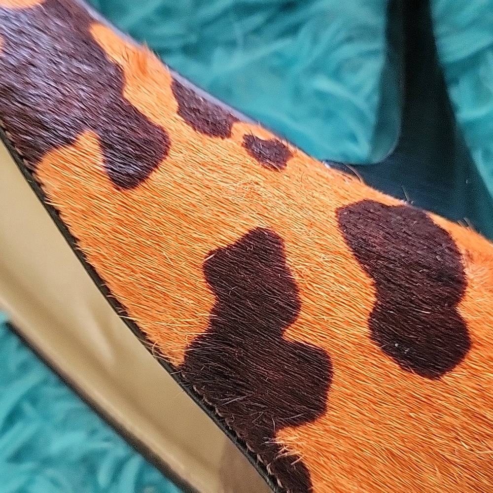 Talbots Animal Print Heels Size 9.5 - Picture 7 of 10